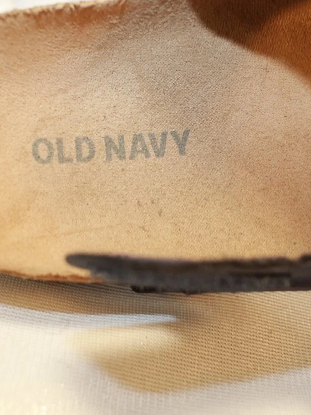 Old Navy Toddler Size 9 In The Navy Double Strap Cork Midsole Cushioned Sandals